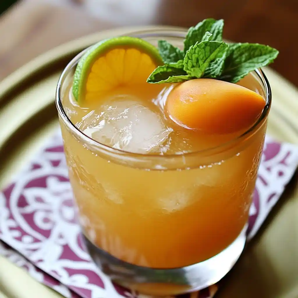 The Best Apricot Ginger Cocktail (That’s Fancy Without the Hangover!)