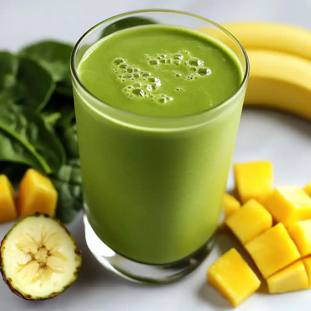 The Best Green Tropical Smoothie (That Actually Tastes Like Paradise!)