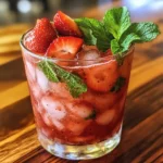 Strawberry BBQ Cocktail